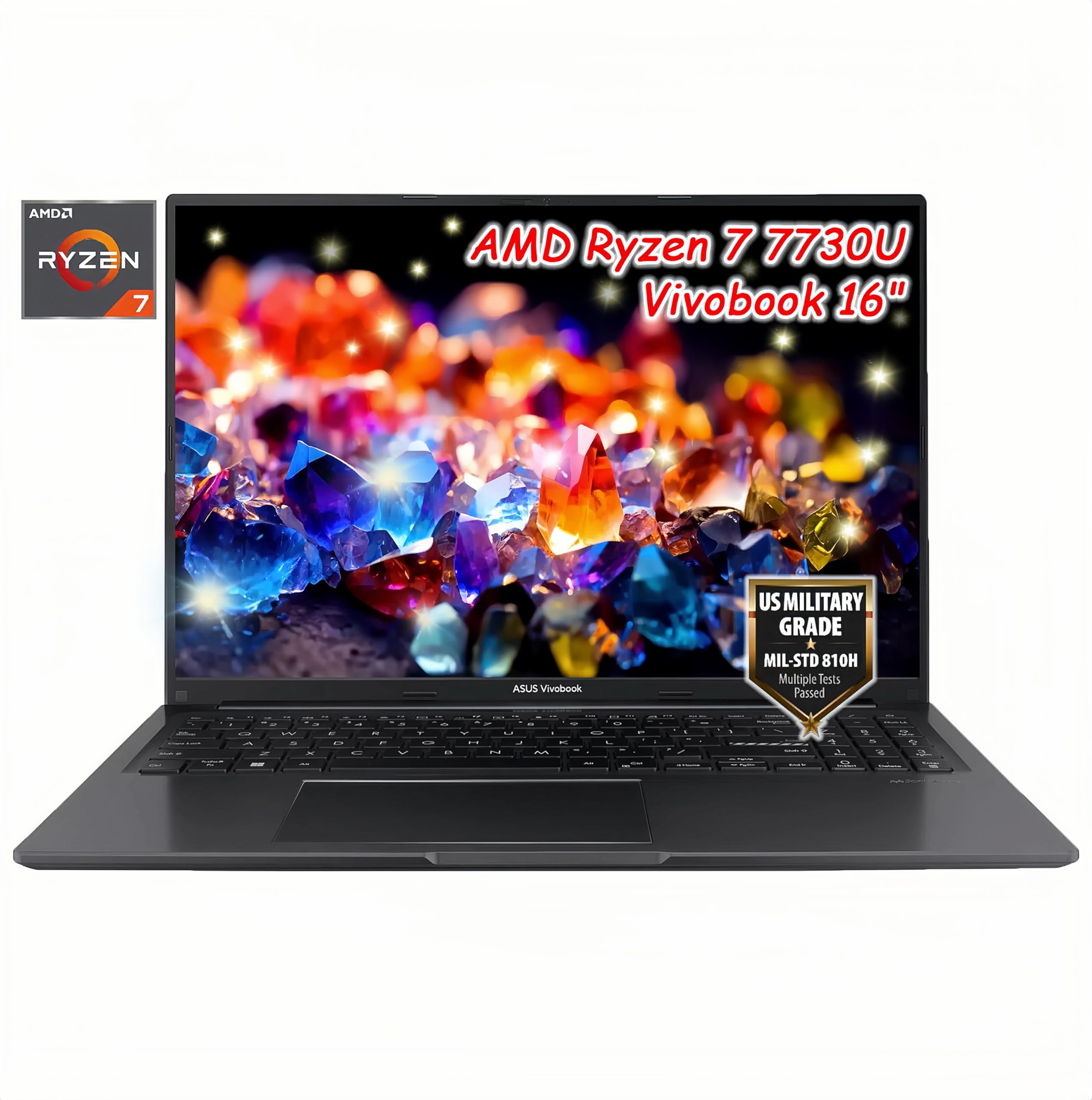 Amazon.com: ASUS VivoBook 16 AI Laptop - AMD Ryzen 7 Pro 7730U